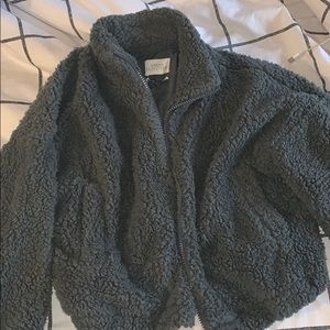 urban outfitters teddy jacket